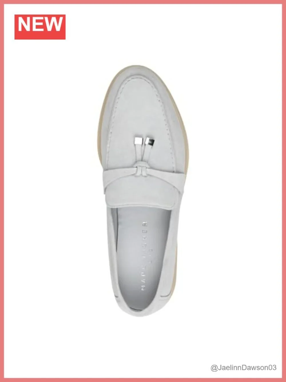 Suede Slip-On Loafer Almond Toe Casual Flat